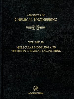cover image of Molecular Modeling and Theory in Chemical Engineering